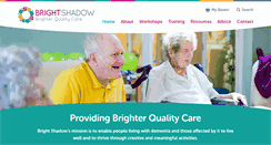 Desktop Screenshot of brightshadow.org.uk